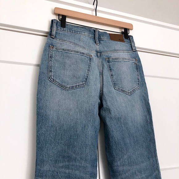 Madewell The Perfect Vintage Crop Jean in Rosabelle Wash Comfort Stretch Edition - Picture 8 of 16